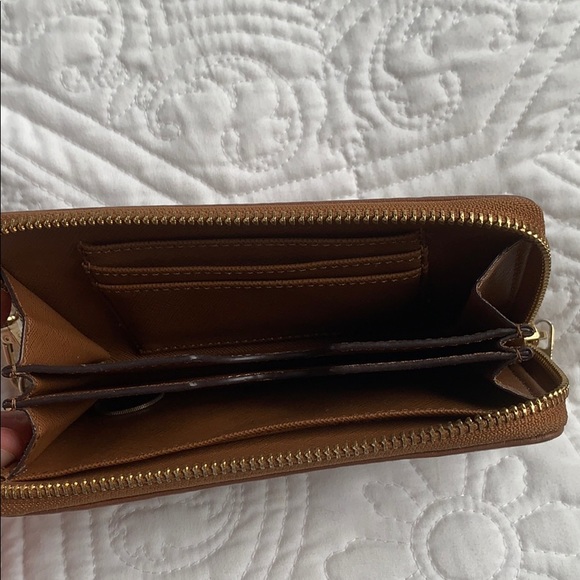 Leather Michael Kors Wristlet - Picture 2 of 3